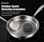 Bratpfanne mit Titanbeschichtung – Langlebige Qualität für alle Herdarten | Induktionsgeeignet | PFOA- & PFAS-frei